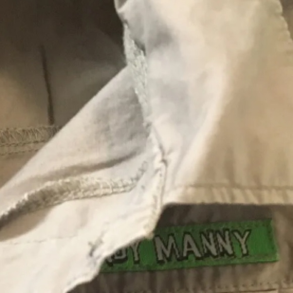Handy Manny collared shirt in gray Like New tools motorcycle shop boys Disney 5T - Picture 13 of 16